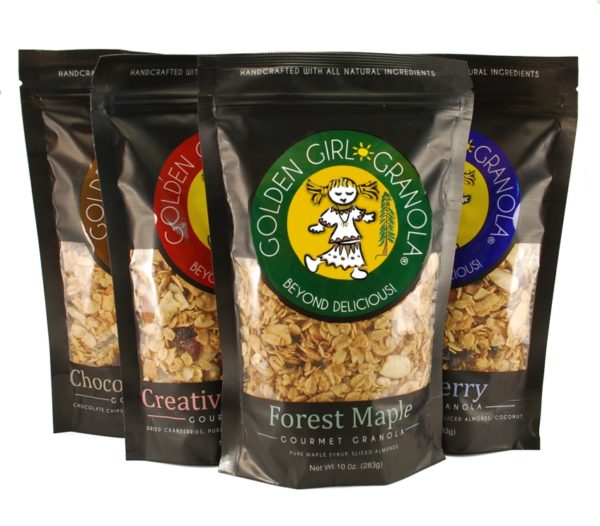 Maple Granola Variety Pack (10 oz) Golden Girl Granola