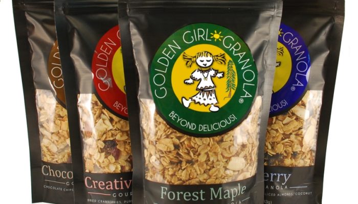 Golden Girl Granola maple granola flavors