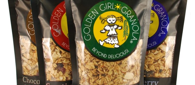 Golden Girl Granola maple granola flavors