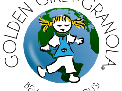 Earth Day Golden Girl Granola Logo